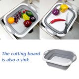 Foldable Multi-Function Chopping Board